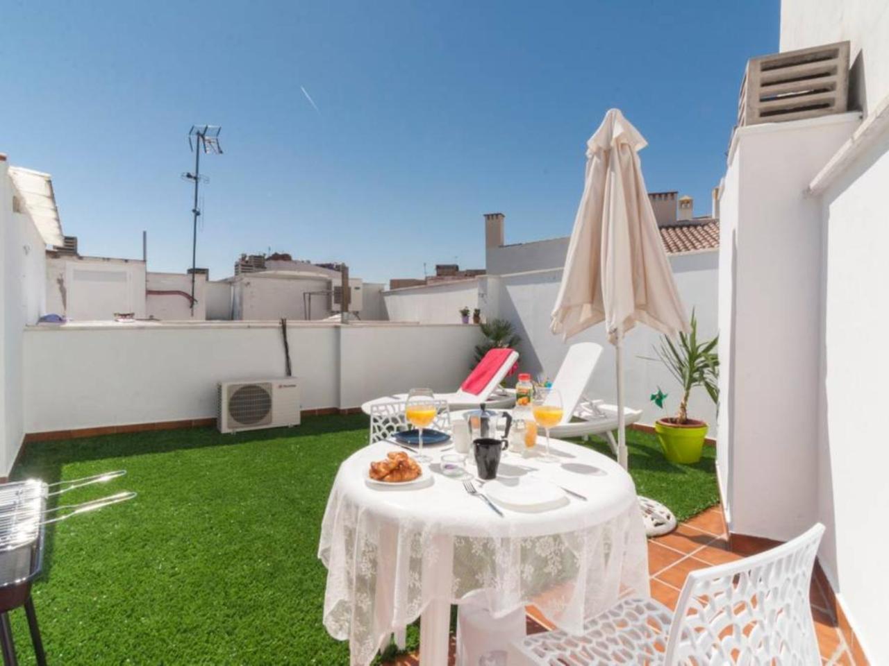 Atico Centro Historico A/C Bbq Wifi Apartment Malaga Exterior photo
