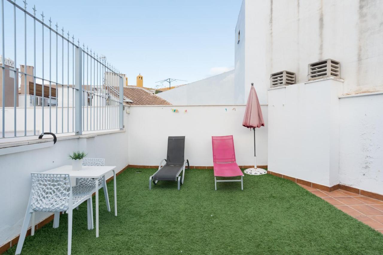 Atico Centro Historico A/C Bbq Wifi Apartment Malaga Exterior photo